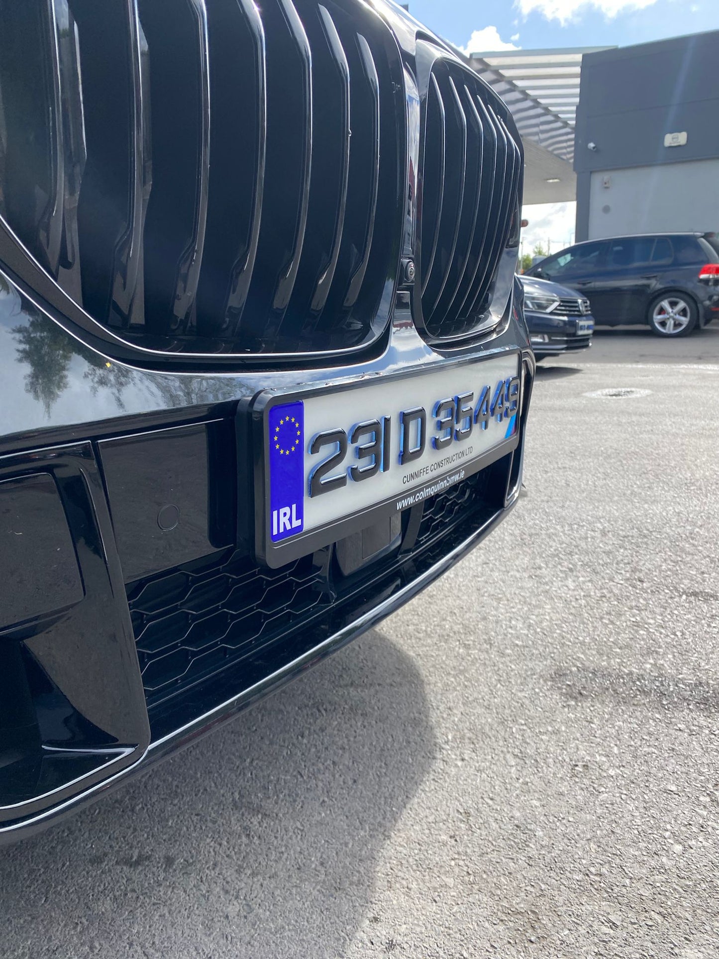 🔥 4D NEON BLUE GEL NUMBER PLATES 50mm