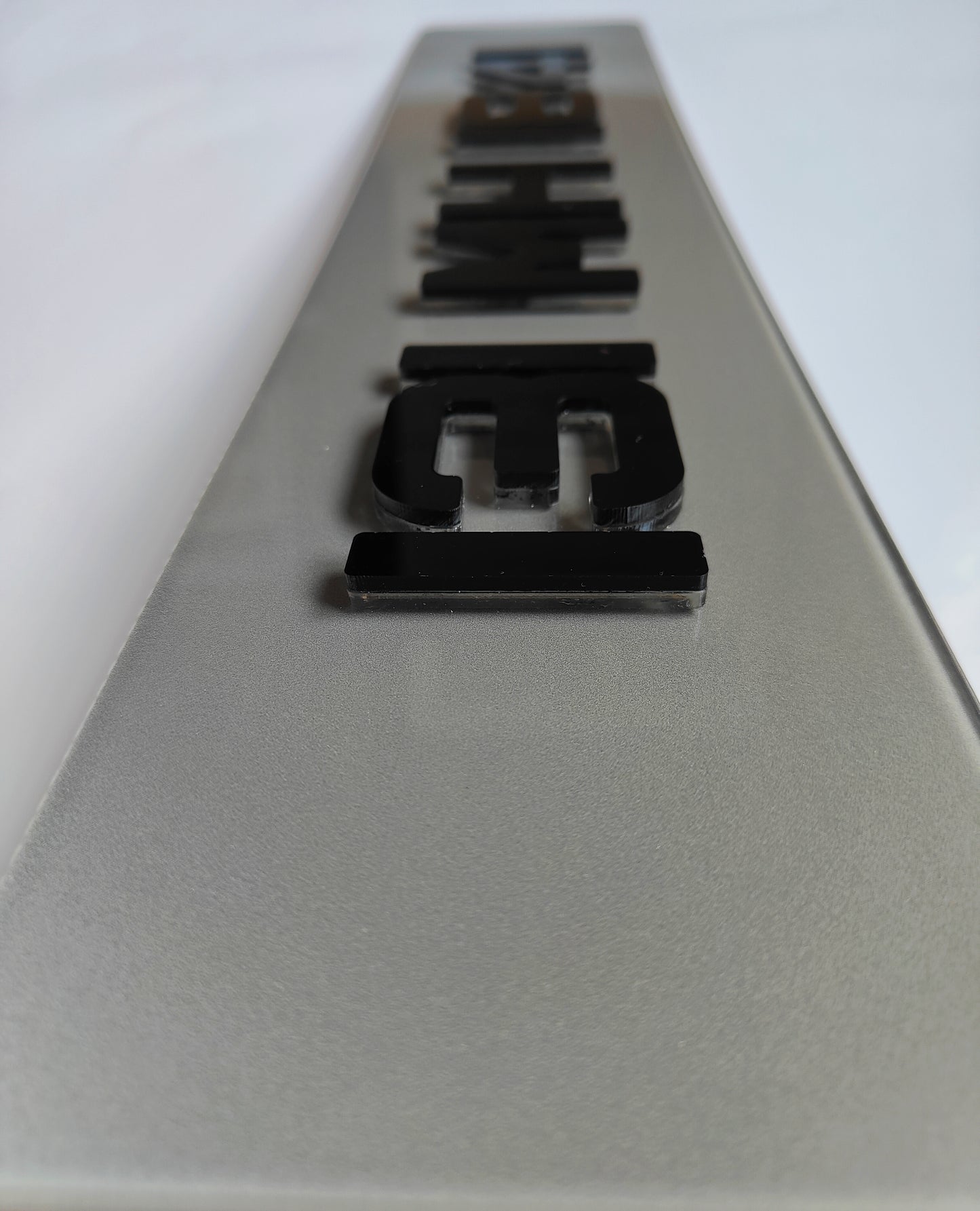 🔥4D CRYSTAL ACRYLIC TOP NUMBER PLATES 50mm